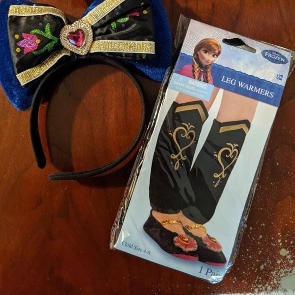 Disney Frozen Anna headband and leg warmers brand new - Picture 3 of 5